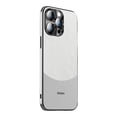 thumbnail image 1 of Nalacover Slim Case for iPhone 15 Pro, Skin-Feel Natural Colors Phone Case, Soft Rubber Bumper Shockproof Non-Slip Metal Lens Full Protection Case for iPhone 15 Pro, Silver, 1 of 7