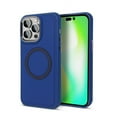 thumbnail image 1 of Nalacover Slim Magnetic Case for iPhone 16 Pro, Eye Design Lens Protection Soft Silicone Shockproof Cover Compatible with MagSafe Wireless Charging Car Mount Case for iPhone 16 Pro, Blue, 1 of 7