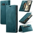 thumbnail image 1 of Nalacover Wallet Case for Google Pixel 7 Pro, Premium PU Leather Card Slots Holder RFID Blocking Flip Folio Cover with Magnetic Closure Kickstand Soft Silicone Shockproof Case,Blue, 1 of 10