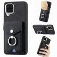 thumbnail image 1 of Nalacover Wallet Case for Samsung A04E, Premium Leather Case with Card Holder, 360°Rotation Ring Kickstand, RFID Blocking Protective Magnetic Back Clsoure Case for Samsung Galaxy A04E, Black, 1 of 13