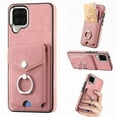 thumbnail image 1 of Nalacover Wallet Case for Samsung A22 4G, Premium Leather Case with Card Holder, 360°Rotation Ring Kickstand, RFID Blocking Protective Magnetic Back Clsoure Case for Samsung Galaxy A22 4G, Pink, 1 of 13