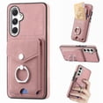 thumbnail image 1 of Nalacover Wallet Case for Samsung A54 5G, Premium Leather Case with Card Holder, 360°Rotation Ring Kickstand, RFID Blocking Protective Magnetic Back Clsoure Case for Samsung Galaxy A54 5G, Pink, 1 of 13