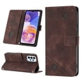 thumbnail image 1 of Nalacover Wallet Case for Samsung Galaxy A32 5G, Skin-Friendly PU Leather Shoulder Strap Lanyard Crossbody Magnetic Clasp Flip Folio Cover with Card Slots Holder Kickstand Shockproof Case,Brown, 1 of 8