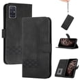 thumbnail image 1 of Nalacover Wallet Case For Samsung Galaxy A51 5G,Luxury Premium PU Leather and Soft TPU Magnetic Flip Stand Card Slots with Detachable Wrist Strap Shockproof 360 Protection Cover,Black, 1 of 9