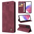 thumbnail image 1 of Nalacover Wallet Case for Samsung Galaxy A53 5G - Flip Purse Case with Card Holder Kickstand Suction Cup, Premium Business PU Leather Shockproof Phone Cover for Samsung Galaxy A53 5G - Red, 1 of 8