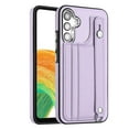 thumbnail image 1 of Nalacover Wallet Case for Samsung Galaxy A54 5G, Business PU Leather Unique Design Wristband Kickstand Credit Card Holder Slots Shockproof Scratch Resistant Phone Case for Samsung Galaxy A54 5G,Purple, 1 of 6