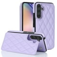 thumbnail image 1 of Nalacover Wallet Case for Samsung Galaxy A54 5G, RFID Blocking Card Slots Holder PU Leather Fashion Back Flip Cover with Kickstand Magnetic Buttons Shockproof Case for Samsung Galaxy A54 5G,Purple, 1 of 1