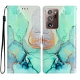 thumbnail image 1 of Nalacover Wallet Case for Samsung Galaxy Note 20 Ultra with Painting Pattern PU Leather Magnetic Kickstand Flip Folio Cover, Card Slots Holder Soft Silicone Shockproof Protective Case, Green Marble, 1 of 8