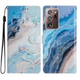 thumbnail image 1 of Nalacover Wallet Case for Samsung Galaxy Note 20 Ultra with Painting Pattern PU Leather Magnetic Kickstand Flip Folio Cover, Card Slots Holder Soft Silicone Shockproof Protective Case, Blue Marble, 1 of 8