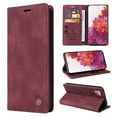 thumbnail image 1 of Nalacover Wallet Case for Samsung Galaxy S20 FE - Flip Purse Case with Card Holder Kickstand Suction Cup, Premium Business PU Leather Shockproof Phone Cover for Samsung Galaxy S20 FE - Red, 1 of 7