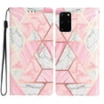 thumbnail image 1 of Nalacover Wallet Case for Samsung Galaxy S20 with Painting Pattern PU Leather Magnetic Kickstand Flip Folio Cover, Card Slots Holder Soft Silicone Shockproof Protective Case, Pink Marble, 1 of 8