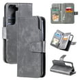 thumbnail image 1 of Nalacover Wallet Case for Samsung Galaxy S23, Luxury PU Leather Flip [9 Credit Card Slots] Cover with [Magnetic Clasp] [Kickstand] Soft Silicone Shockproof Case for Galaxy S23,Gray, 1 of 9
