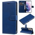 thumbnail image 1 of Nalacover Wallet Case for Samsung Galaxy S23 Plus, Card Slots Holder Magnetic Clasp Premium Luxury PU Leather Flip Folio Cover with Kickstand Wrist Strap Soft Silicone Shockproof Case,Blue, 1 of 7
