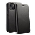thumbnail image 1 of Nalacover Wallet Case for iPhone 14 Plus, Premium PU Leather + Soft Silicone Magnetic Closure Flip Folio Cover with Credit Card Slots Holder Kickstand Anti-Scratches Shockproof Case,Black, 1 of 10