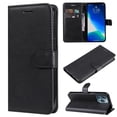 thumbnail image 1 of Nalacover Wallet Case for iPhone 14 Pro Max, Card Slots Holder Magnetic Clasp Premium Luxury PU Leather Flip Folio Cover with Kickstand Wrist Strap Soft Silicone Shockproof Case,Black, 1 of 8