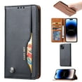 thumbnail image 1 of Nalacover Wallet Case for iPhone 15 Plus with Card Slots Holder Kickstand Flip Cover, Premium PU Leather Magnetic Closure TPU Shockproof Full Protection Case, Black, 1 of 7
