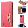 thumbnail image 1 of Nalacover Wallet Case for iPhone 15 Plus with Card Slots Holder Kickstand Flip Cover, Premium PU Leather Magnetic Closure TPU Shockproof Full Protection Case, Red, 1 of 7
