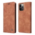 thumbnail image 1 of Nalacover Wallet Case for iPhone 15 Pro 6.1" - Flip Purse Case with Card Holder Kickstand Suction Cup, Premium Business PU Leather Shockproof Phone Cover for iPhone 15 Pro - Brown, 1 of 8