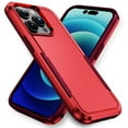 thumbnail image 1 of Nalacover for iPhone 11 Case: Dual Layer Protective Heavy Duty Cell Phone Case Shockproof Rugged Bumper Tough Hand Grip - Military Grade Drop Tested for iPhone 11, Red, 1 of 8