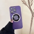 thumbnail image 1 of Nalacover for iPhone 12, Luxury Elegant Case with Camera Lens Protector Soft TPU Drop Protection Thin Fit Lunar Texture Shockproof Protective For iPhone 12, Purple, 1 of 8