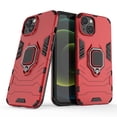thumbnail image 1 of Nalacover for iPhone 12 Pro/iPhone 12 6.1 inch Case,Luxury Heavy Duty Armor Dual Layer Protective TPU Bumper Magnetic Finger Ring Kickstand Shockproof Dustproof Non-Slip Slim Back Phone Cover.Red, 1 of 1