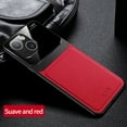 thumbnail image 1 of Nalacover for iPhone 13 Case Premium Leather Luxury PU Non-Slip Grip Defender Bumper [ with Screen Protector] Shockproof Full Body Cover Phone Cases For Apple iPhone 13 - Red, 1 of 12