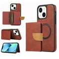 thumbnail image 1 of Nalacover for iPhone 13 Magnetic 2 in 1 Detachable Leather Wallet Case,Compatible with MagSafe Wireless Charging,Shockproof Credit Card Slots Kickstand Phone Case for iPhone 13,Winered, 1 of 8