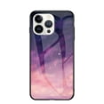 thumbnail image 1 of Nalacover For iPhone 13 Pro Max Fit Slim Case,Stylish Galaxy Pattern Design Luxury Tempered Glass Back Case Anti-scratch Side with TPU Bumper Shockproof Camera Lens Protective Cover.C, 1 of 8