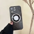 thumbnail image 1 of Nalacover for iPhone 13 Pro Max, Luxury Elegant Case with Camera Lens Protector Soft TPU Drop Protection Thin Fit Lunar Texture Shockproof Protective For iPhone 13 Pro Max, Black, 1 of 8
