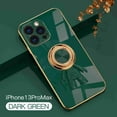 thumbnail image 1 of Nalacover for iPhone 13 Pro Max Slim Case,Cute Cartoon 6D Plating Astronaut Hidden Magnetic Ring Kickstand Soft TPU Shockproof Corner Protection Drop Proof Edge Bumper Cover for Women Men.Darkgreen, 1 of 12