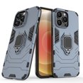 thumbnail image 1 of Nalacover for iPhone 14 Pro 6.1 inch Case,Luxury Heavy Duty Armor Dual Layer Protective TPU Bumper Magnetic Finger Ring Kickstand Shockproof Dustproof Non-Slip Slim Back Cover.Blue, 1 of 12