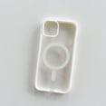 thumbnail image 1 of Nalacover for iPhone 14 Pro Matte Frosted Clear Case, Magnetic Ring Compatible with MagSafe Wireless Charging, Acrylic + TPU Shockproof Non-Yellowing Cover for iPhone 14 Pro, White, 1 of 6
