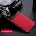 thumbnail image 1 of Nalacover for iPhone 14 Pro Max Case Premium Leather Luxury PU Non-Slip Grip Defender Bumper [ with Screen Protector] Shockproof Full Body Cover Phone Cases For Apple iPhone 14 Pro Max - Red, 1 of 12