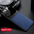 thumbnail image 1 of Nalacover for iPhone 15 Case Premium Leather Luxury PU Non-Slip Grip Defender Bumper [ with Screen Protector] Shockproof Full Body Cover Phone Cases For Apple iPhone 15 - Blue, 1 of 12