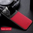 thumbnail image 1 of Nalacover for iPhone 15 Plus Case Premium Leather Luxury PU Non-Slip Grip Defender Bumper [ with Screen Protector] Shockproof Full Body Cover Phone Cases For Apple iPhone 15 Plus - Red, 1 of 12