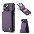 thumbnail image 1 of Nalacover for iPhone 16 Pro Back Wallet Case with Card Holder [RFID Blocking Protection] [Back Double Magnetic Clasp] Premium PU Leather Flip Kickstand Phone Case for Women Men,Purple, 1 of 12