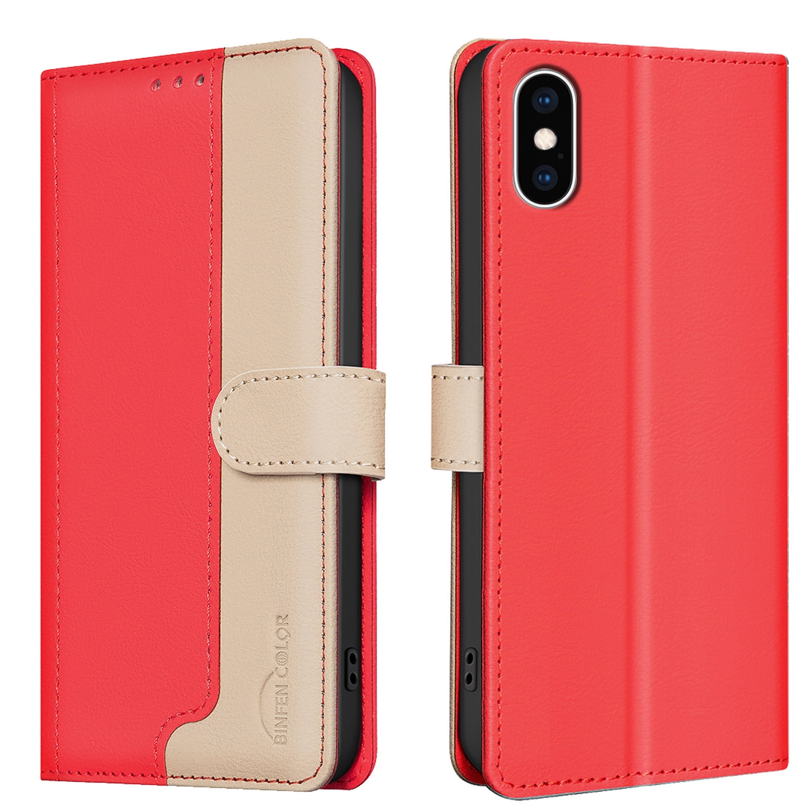 Nalacover for iPhone XS Max Wallet Case, PU Leather RFID Blocking