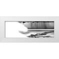 thumbnail image 1 of Nalbandian, Nish 14x7 White Modern Wood Framed Museum Art Print Titled - 2-Up Sunset Panorama Harbor, 1 of 4