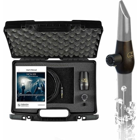 Nalbantov Clarinet Microphone NCM 8X SC Set + NK4 for Selmer CL201