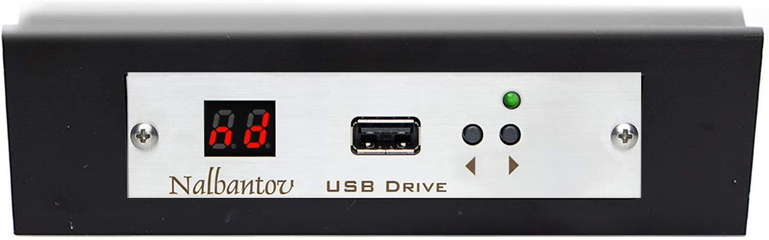 Nalbantov USB Floppy Disk Drive Emulator N-Drive Industrial for Excellon CNC 6 - 5.25” or 3.5’’Floppy Drive
