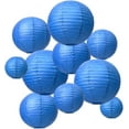 thumbnail image 1 of Naler 10 Piece Blue Paper Lanterns for Wedding, Birthdays, Parties and Events - 4 Size, 1 of 8