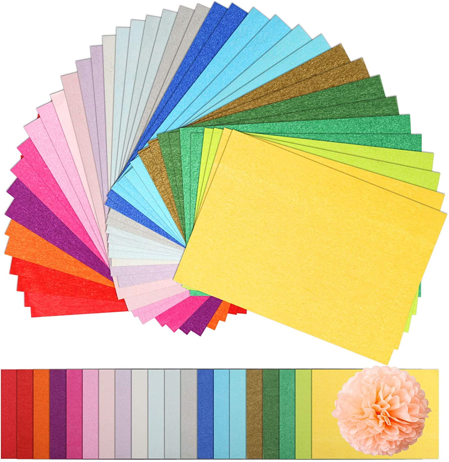  Naler 200 Sheets Art Tissue Paper Bulk for Gift Bags Gift  Wrapping Tissue Paper for Crafts Decorative Tissue Paper Flower Pom Pom in  20 Assorted Colors, 8X11 : Arts, Crafts 