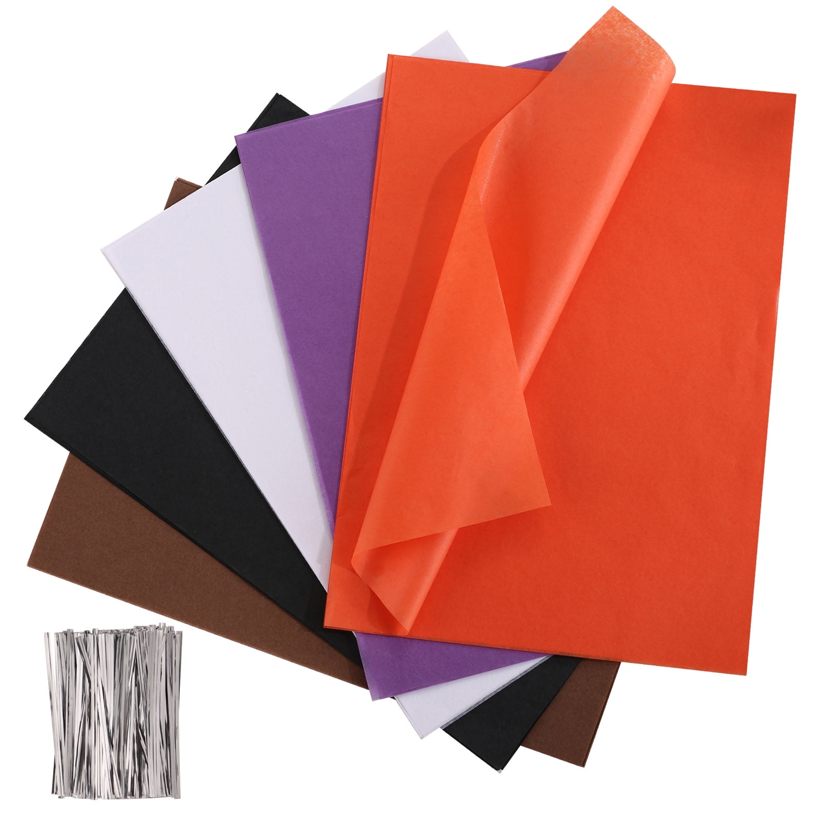 Naler 300 Sheets Halloween Tissue Paper Multicolor Art Gift Wrapping — free download