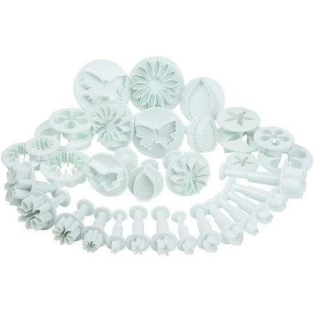 Naler 33 Pieces Fondant Cookies Cutters Sugarcraft Homemade Cake Decorating Tools Set