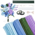 thumbnail image 1 of Naler 400 Pcs Pipe Cleaners for Craft, 4 Colors Pipe Cleaners Bulk, Chenille Stems Flowers Craft kit for DIY Handmade Bouquet Wrapping Party Decorations, 1 of 8
