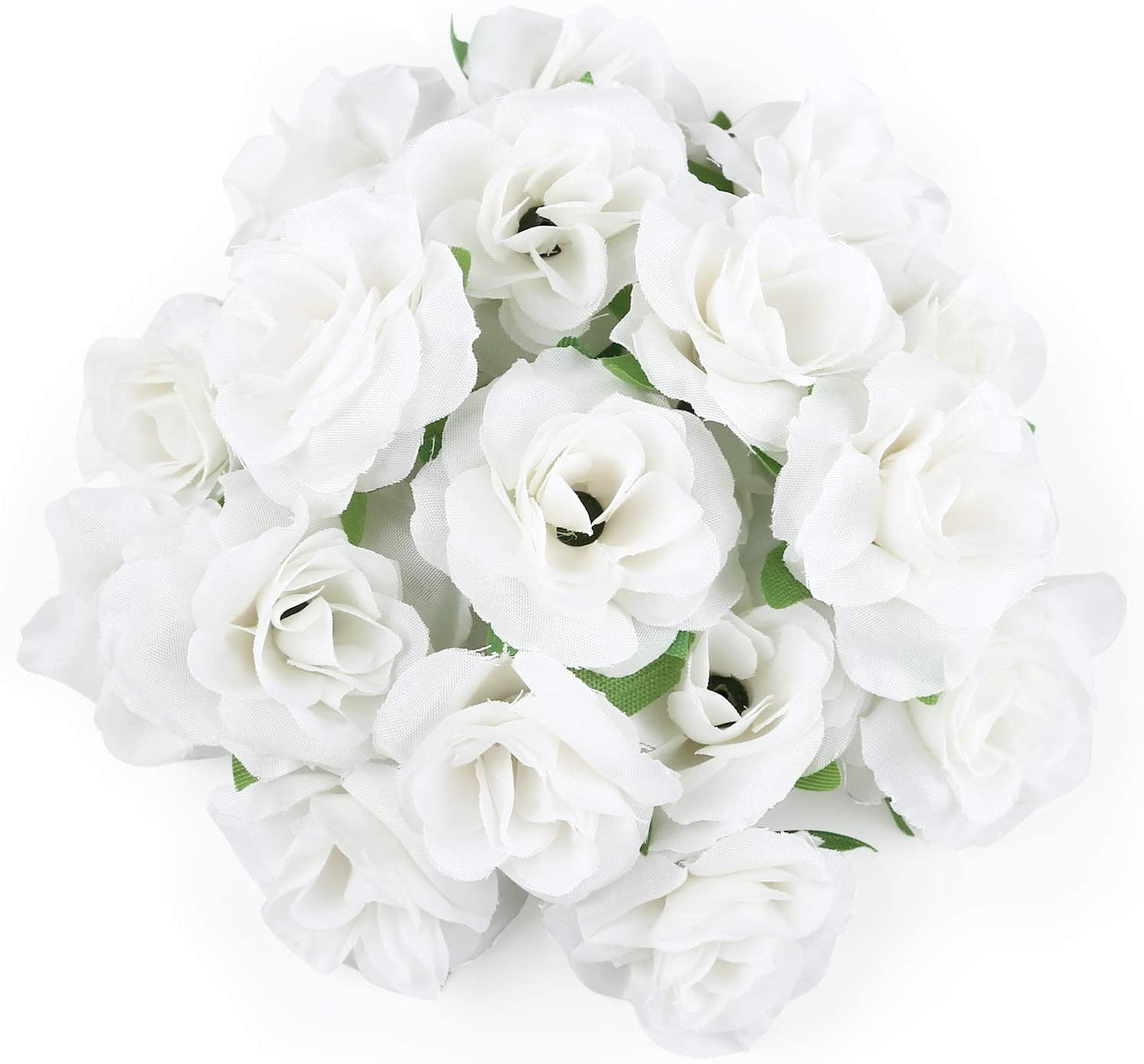 Iridescent Glitter Roses, 6pc Bulk Silk Flowers, White Glitter Flowers  Roses, Artificial Flowers, Fake Flowers, Glitter Wedding Flowers 