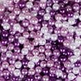 thumbnail image 1 of Naler 500Pcs Art Pearls,6mm Acrylic Pearl Beads Charms for Art Craft Decorations Jewellery Making DIY, 4 Colors (Purple Series),Women, 1 of 7