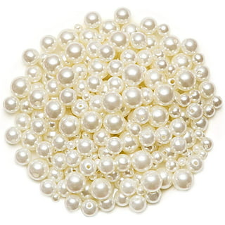 Plastic Pearl Beads For Jewelry Making 6/8/10/14mm Milk White Round Beads  For Necklace Earring Bracelet Pendant Diy Accessories - Buy Jewelry Making