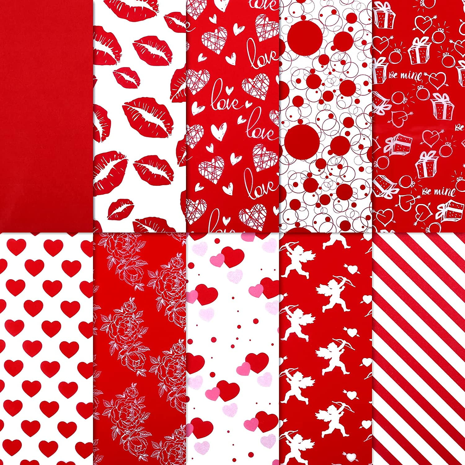 valentine tissue paper craft｜TikTok Search