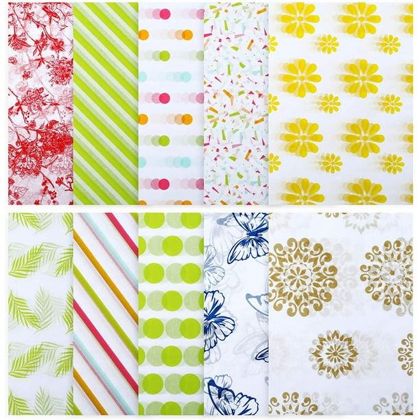 Naler 60 Sheets Christmas Tissue Paper Bulk,15"x19.7" Gift Wrap Tissue for Craft Bags Party